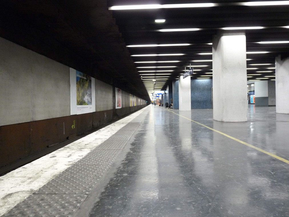 Gare de Lyon RER A, par votre serviteur.