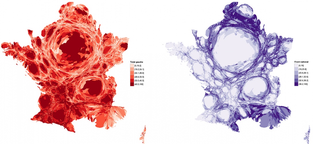 Le vote FN aux européennes 2014 — Slate.fr