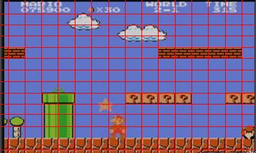 Mario découpé en tiles