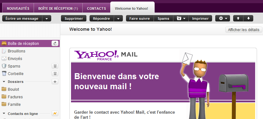 Mail ouvert