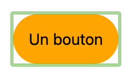 Aperçu du bouton avec le style de focus par défaut de Firefox