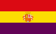 Drapeau de la seconde République Espagnol