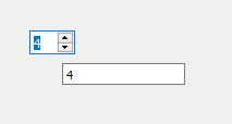 Remarquez comment modifier la *Spin Box* modifie également votre *Line Edit*.