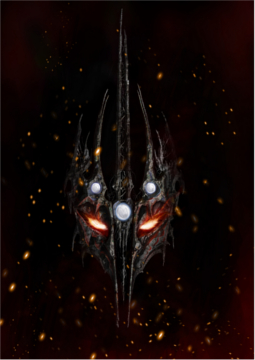 Morgoth, le Noir Ennemi du Monde [^sil] ; fan art de SpentaMainyu (via DeviantArt)