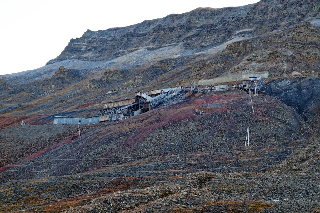 Une ancienne mine de charbon
