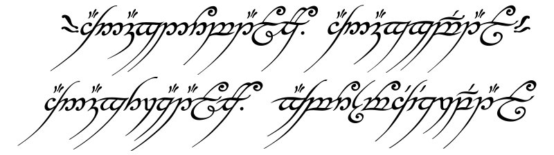La formule de l'Anneau de Sauron, par Ssolbergj (CC-BY-SA), via Wikimédia