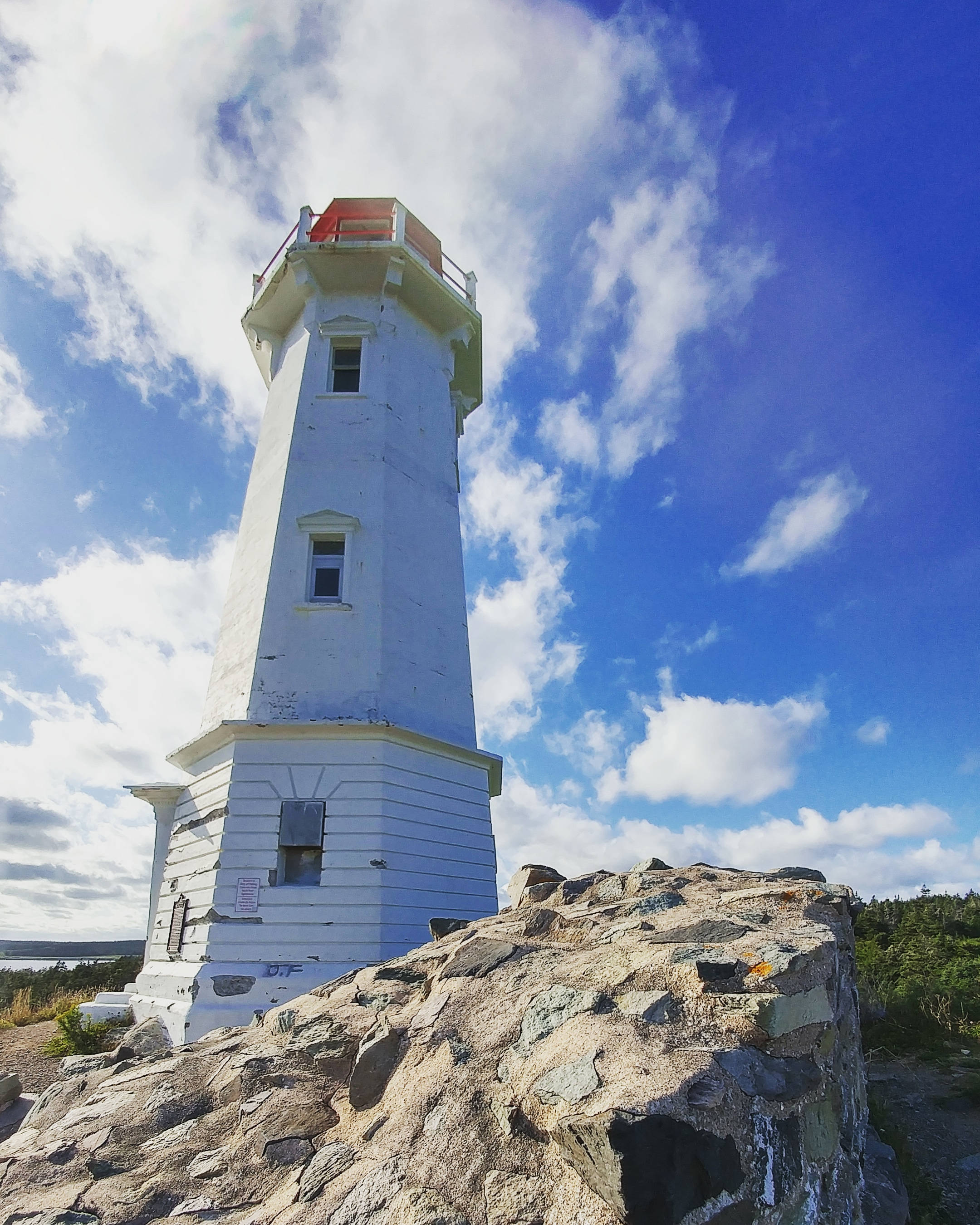 Le phare de Louisbourg