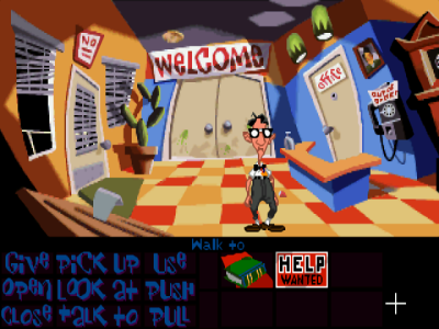 Day of The Tentacle, le jeu.