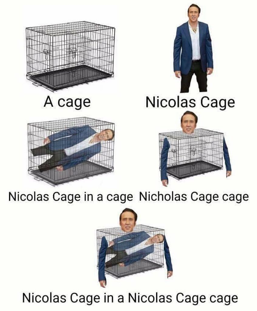 Nicolas and the cage