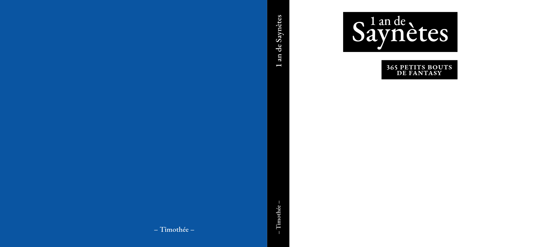 La couverture du livre des Saynètes