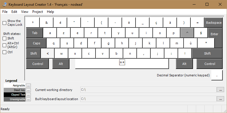 Keyboard Layout Creator 1.4