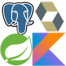 Logo de PostgreSQL  + JPA/Hibernate + Kotlin + Spring-boot : trucs en vrac